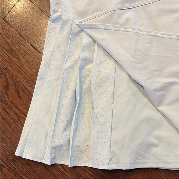 Lululemon Nulux Asymmetrical Tennis Dress Light Blue - Picture 2 of 4